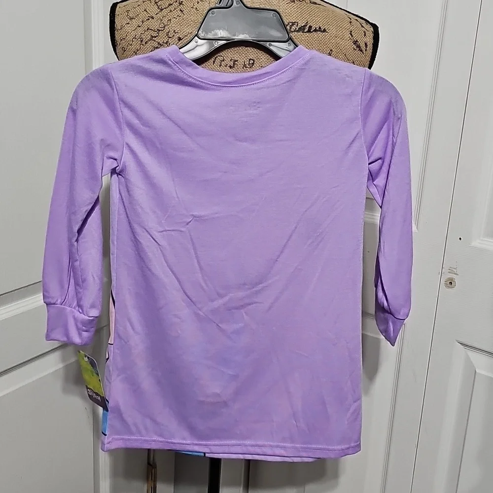 Nwt Disney Kids Stitch Long Sleeve Sleep Dress #500 - Picture 3 of 3